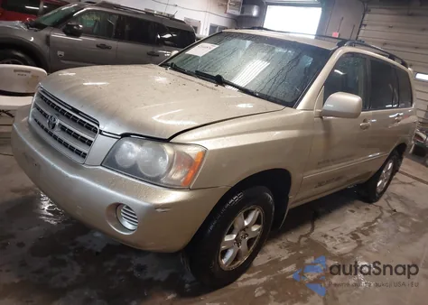 2003 Toyota Highlander V6 from USA, damaged, VIN JTEGF21A730097259